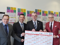 terminic spendet Plakatkalender an den BVBC